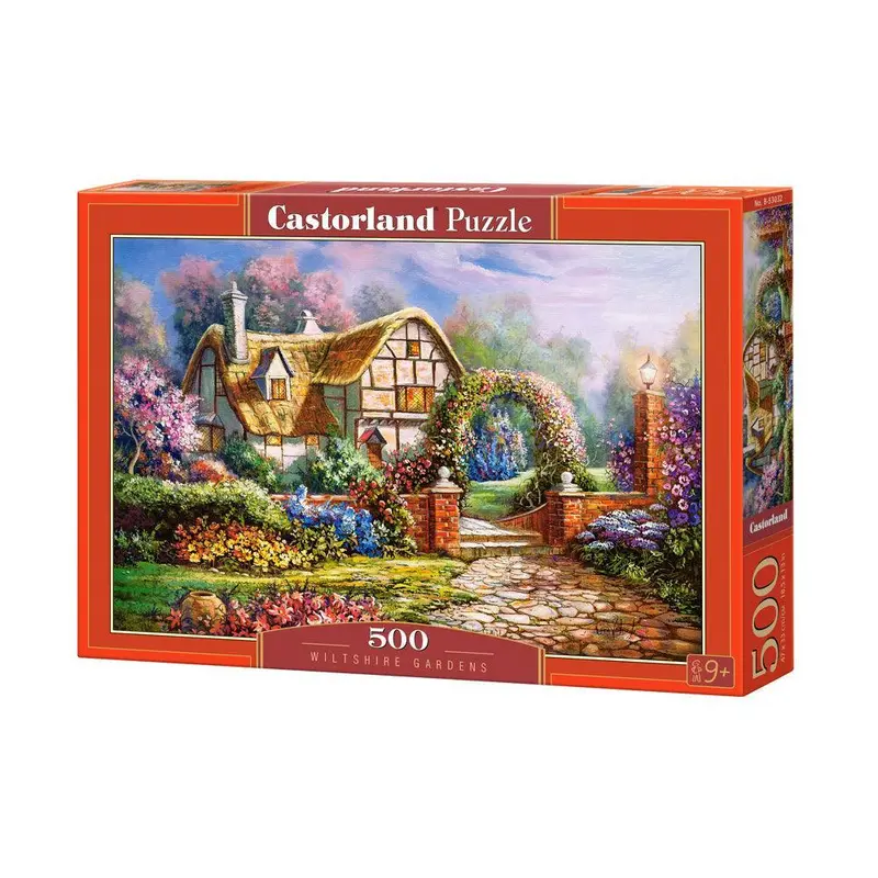 Castorland 500 Piece Jigsaw Puzzle - Wiltshire Gardens