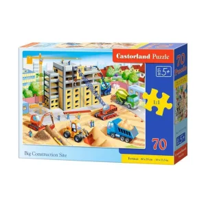 Castorland 70 Piece Jigsaw Puzzle - Big Construction Site