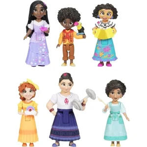Disney Encanto Doll Figures, The Madrigal Family 6-pack Set