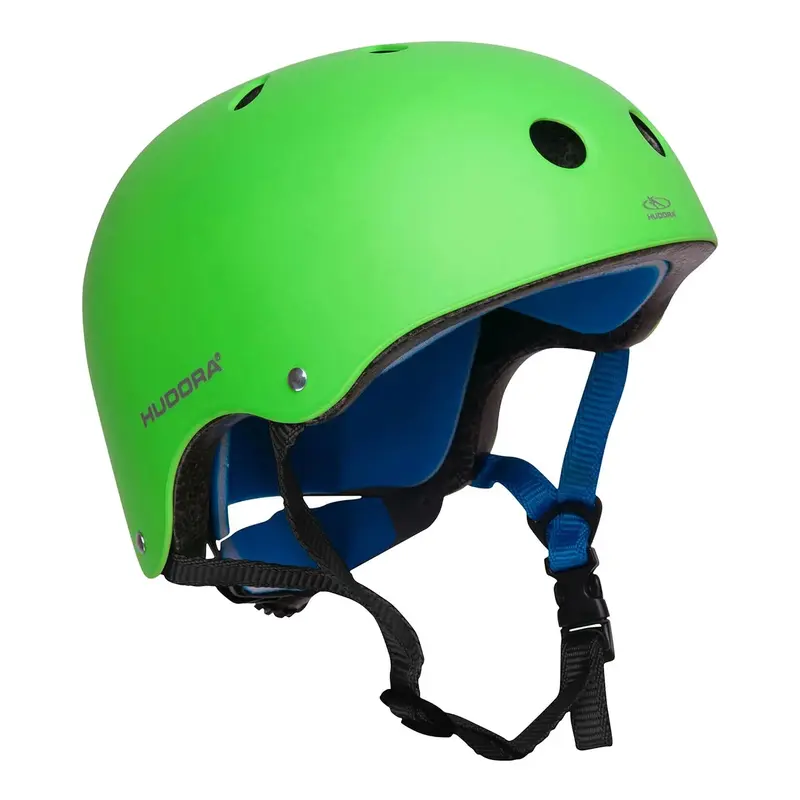 Hudora Skater Helmet, Green, Size L 56-60cm