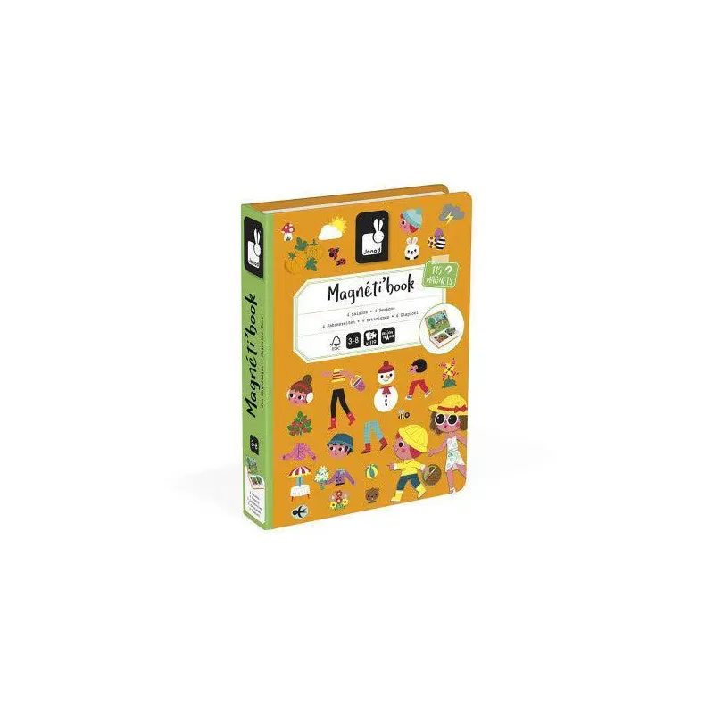 Janod 4 Seasons Magneti' Book