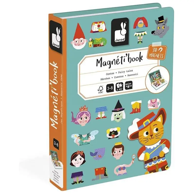 Janod Fairy Tales Magnetibook
