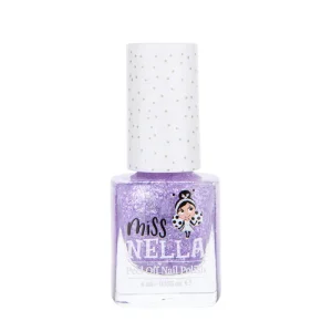 Miss Nella MN47 Sparkly Zebra 4ml Peel off Kids Nail Polish