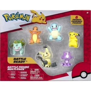 Pokmon Battle Figure Multi-pack - 6 Battle Ready Figures