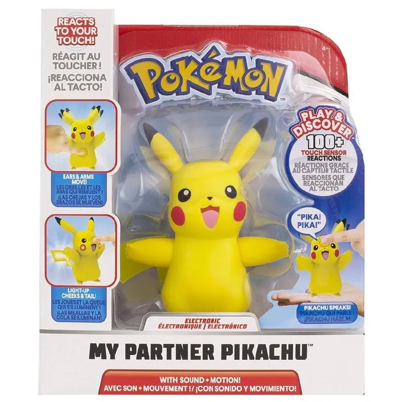 Pokmon Pikachu Figure with Sound Light and Motion