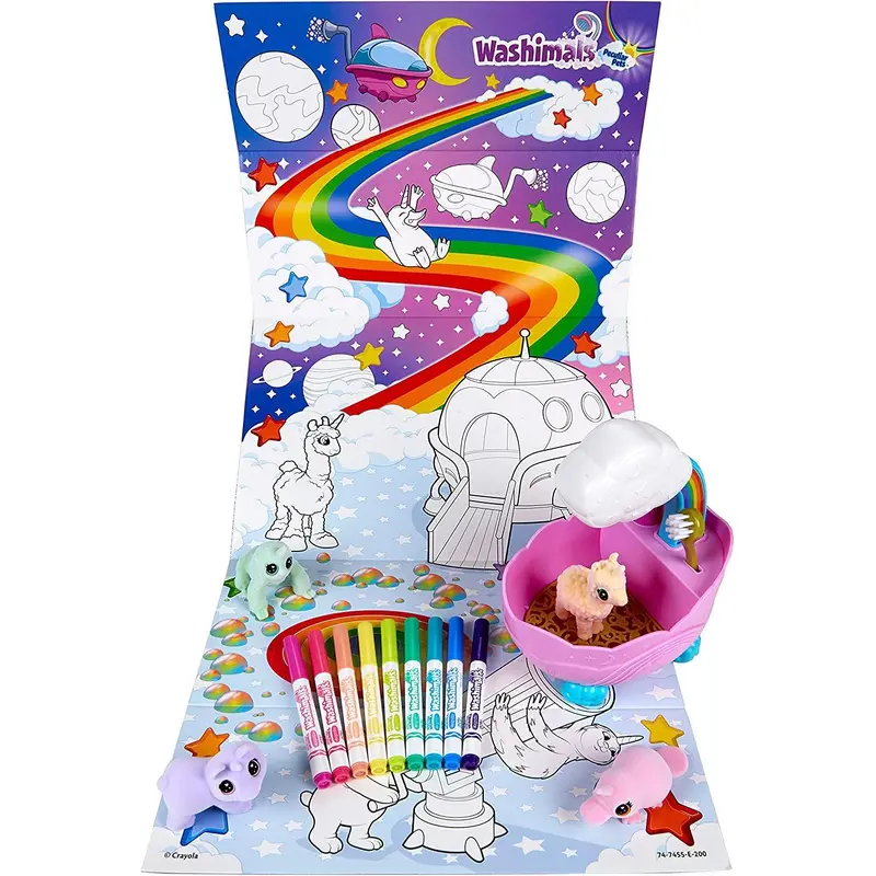 Crayola Washimals Peculiar Pets - Rainbow Wellness Set