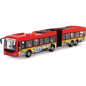 Dickie Toys Express City Bus Red