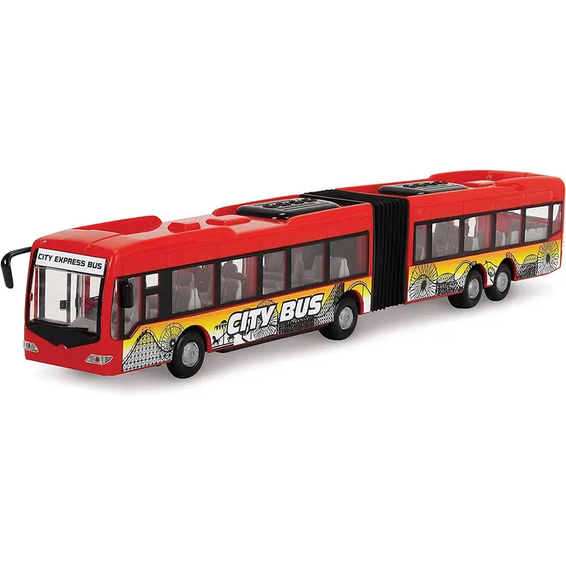 Dickie Toys Express City Bus Red