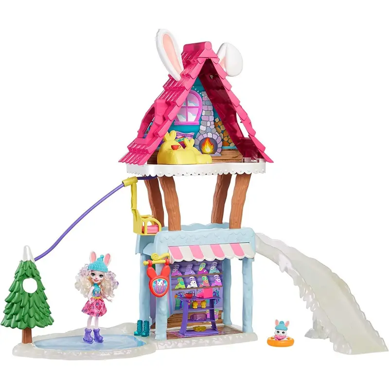 Enchantimals Hoppin' Ski Chalet Playset