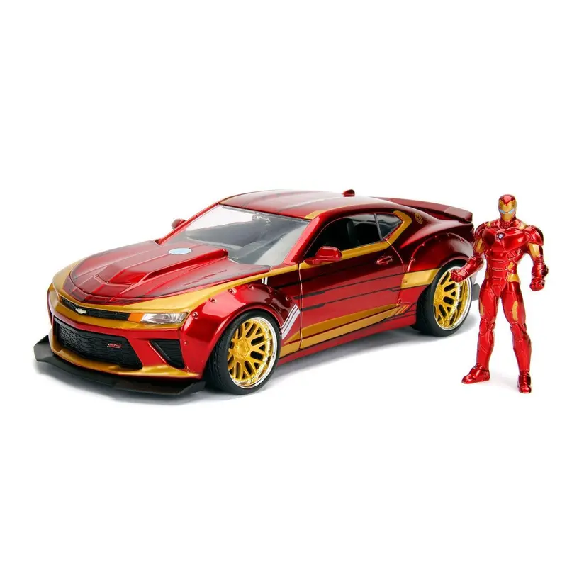 Marvel Iron Man 2016 Chevy Camaro Ss 1:24