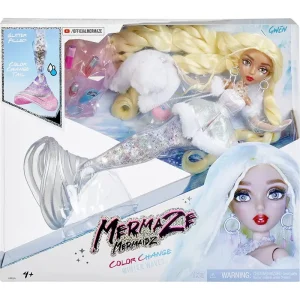 Mermaze Mermaidz Winter Waves Colour Change Fashion Doll - Gwen