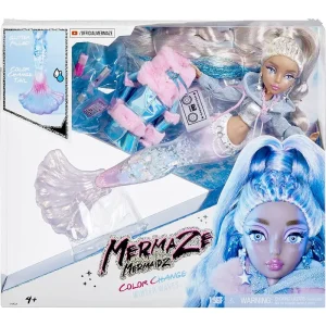 Mermaze Mermaidz Winter Waves Colour Change Fashion Doll - Kishiko