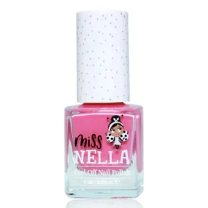 Miss Nella MN03 Pink A Boo 4ml Peel off Kids Nail Polish