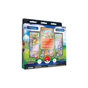Pokmon TCG Go Pin Box Collection - Charmander Cards