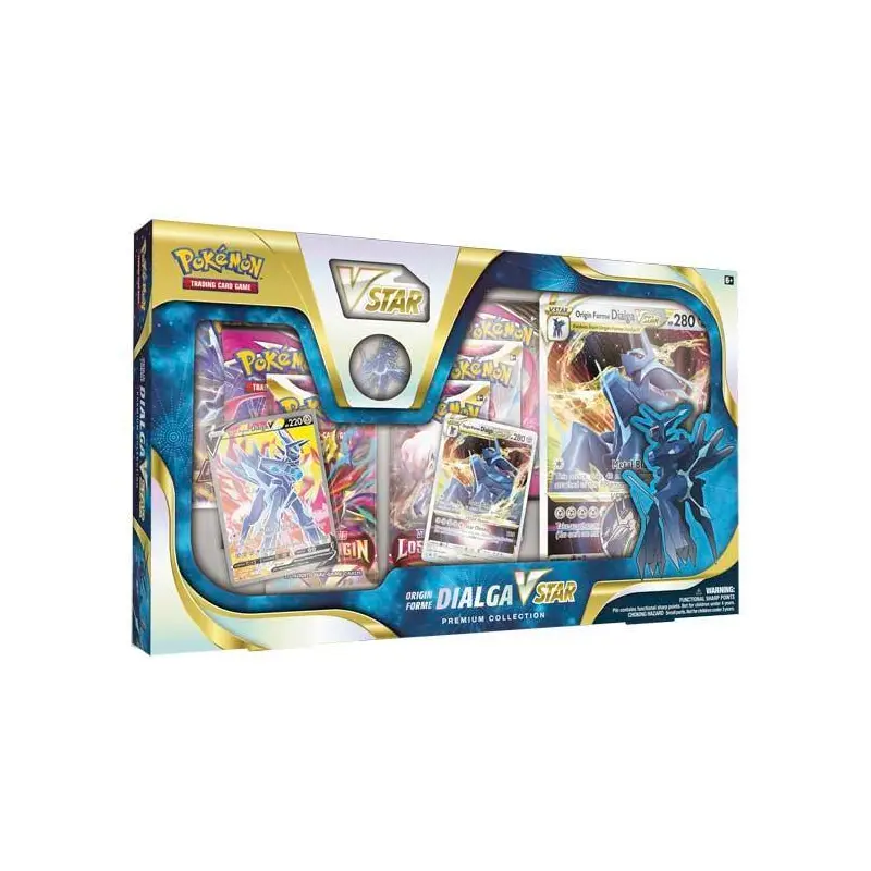 Pokmon TCG Origin Forme Dialga VSTAR Premium Collection