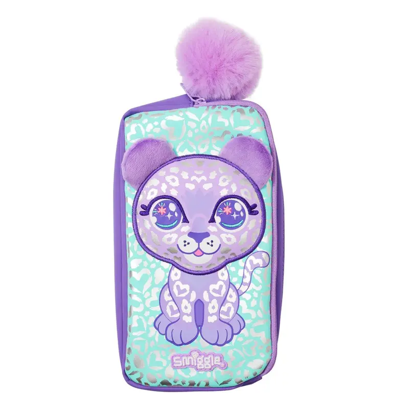 Smiggle Best Budz Character Pocket Pencil Case - Lilac