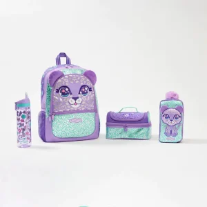 Smiggle Best Budz Essential Hardtop Lunchbox Bundle - Lilac