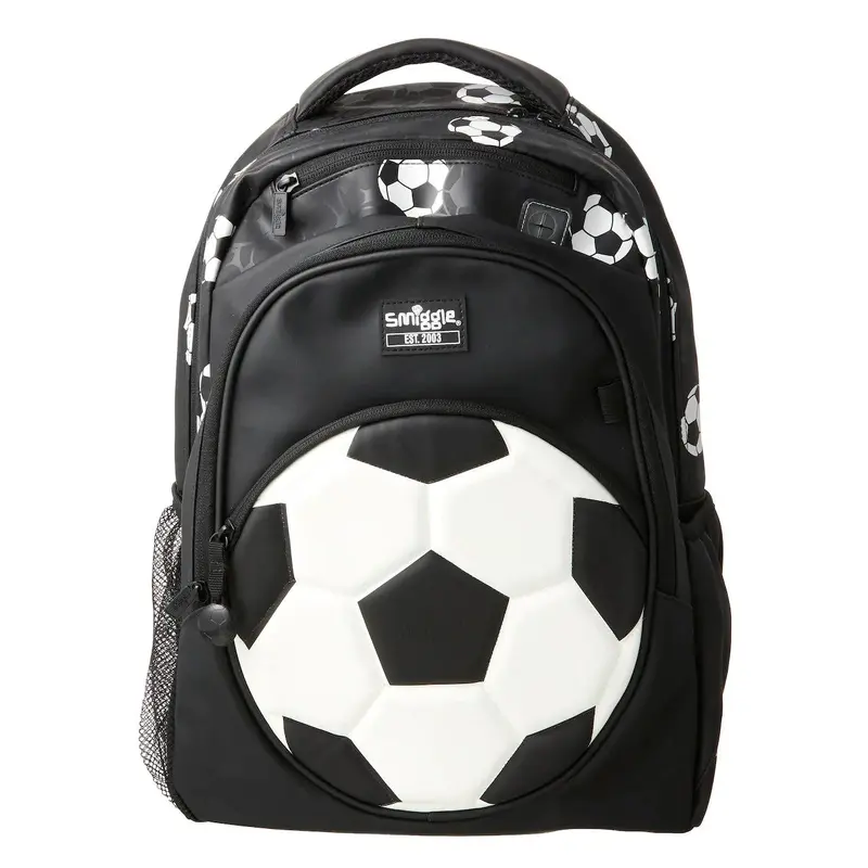 Smiggle Goal Classic Backpack - Black