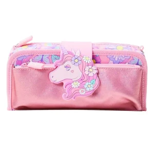 Smiggle Hey There Utility Pencil Case - Pink