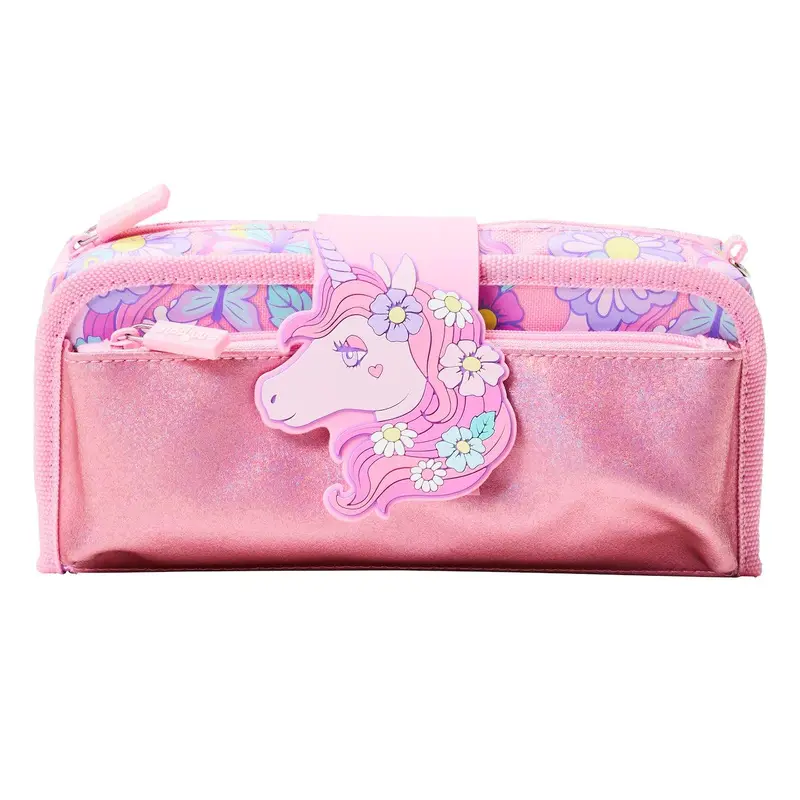Smiggle Hey There Utility Pencil Case - Pink