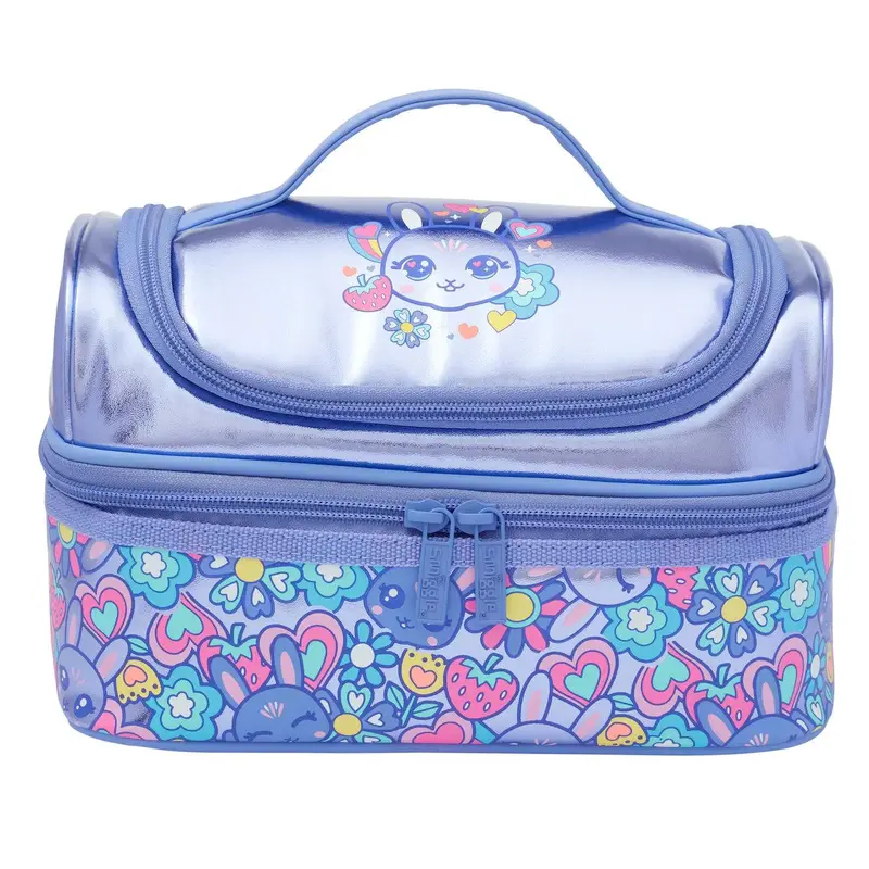 Smiggle Hop Double Decker Lunchbox - Lilac