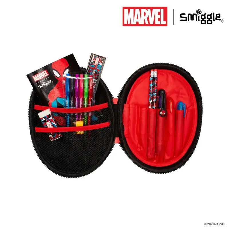 Smiggle Marvel Spider-Man Hardtop Stationery Gift Pack