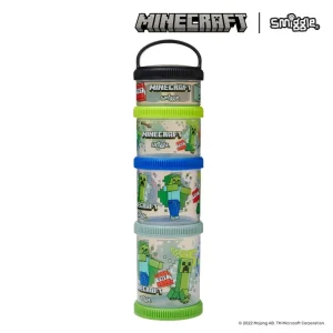 Smiggle Minecraft Snack & Stack Containers