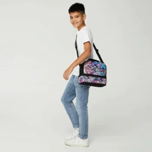 Smiggle Mirage Hardtop Lunchbox - Black Mix