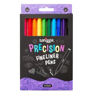 Smiggle Precision Fineline Pen Pack X10