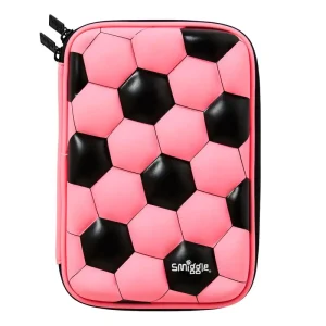 Smiggle Striker Hardtop Pencil Case - Pink