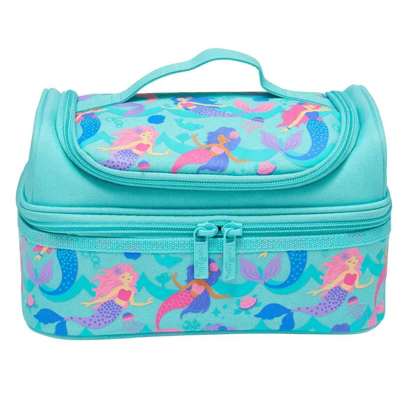 Smiggle Vibin' Double Decker Lunchbox - Mint