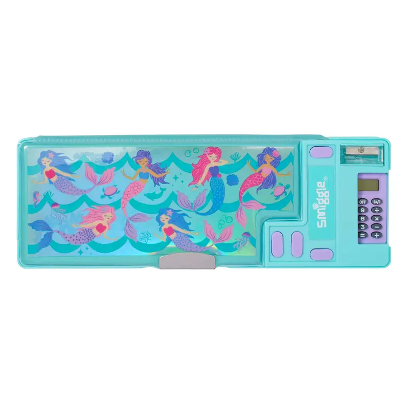 Smiggle Vibin' Pop Out Pencil Case - Mint