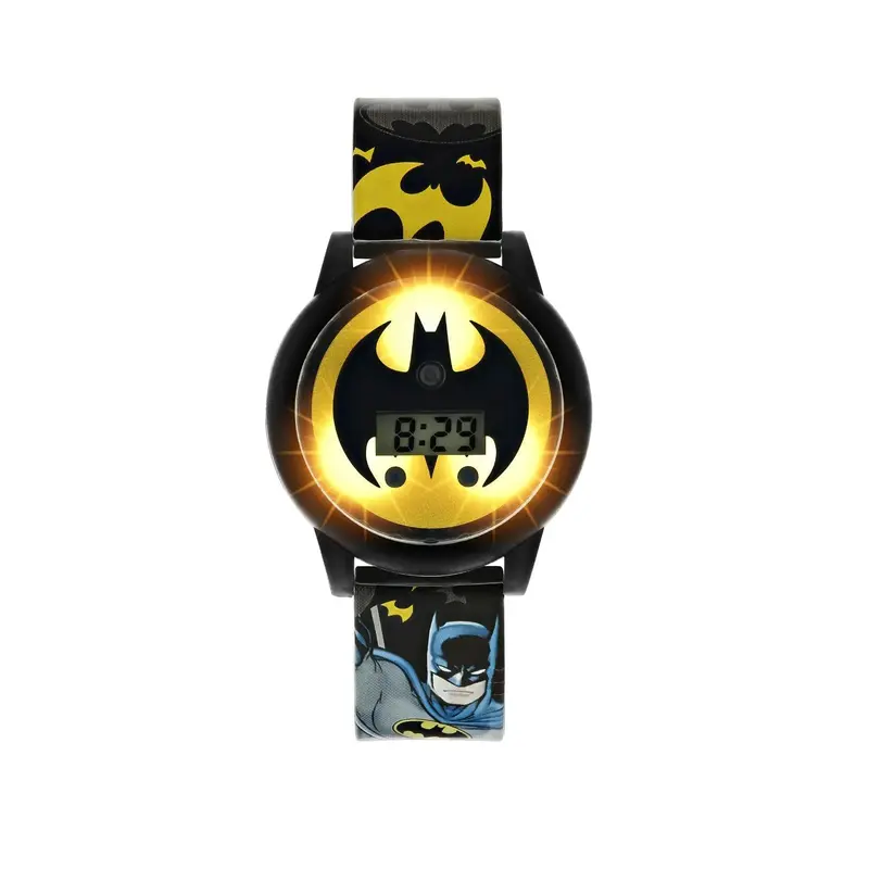 Batman Light Spinning Case Interactive Kids' Watch