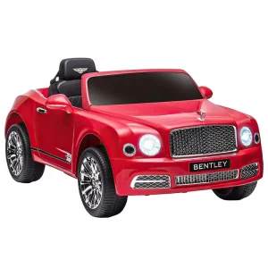 Bentley Mulsanne 12V Battery Ride-on Car - Colour Red - X-display
