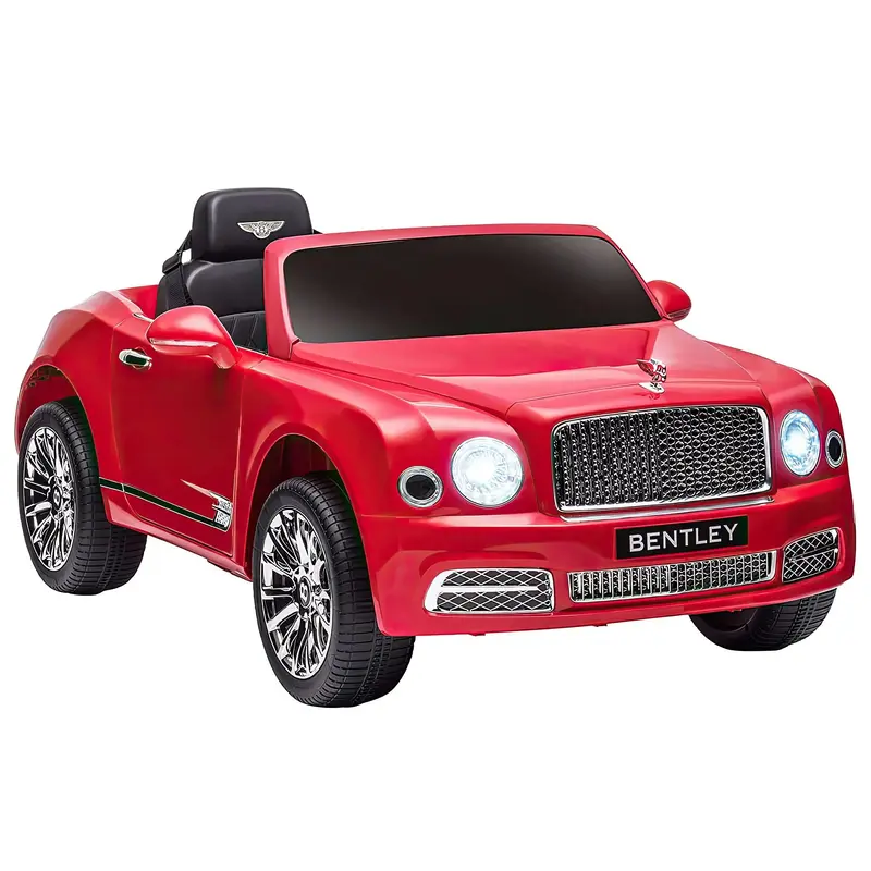 Bentley Mulsanne 12V Battery Ride-on Car - Colour Red - X-display