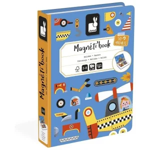 Janod Racers Magneti' Book