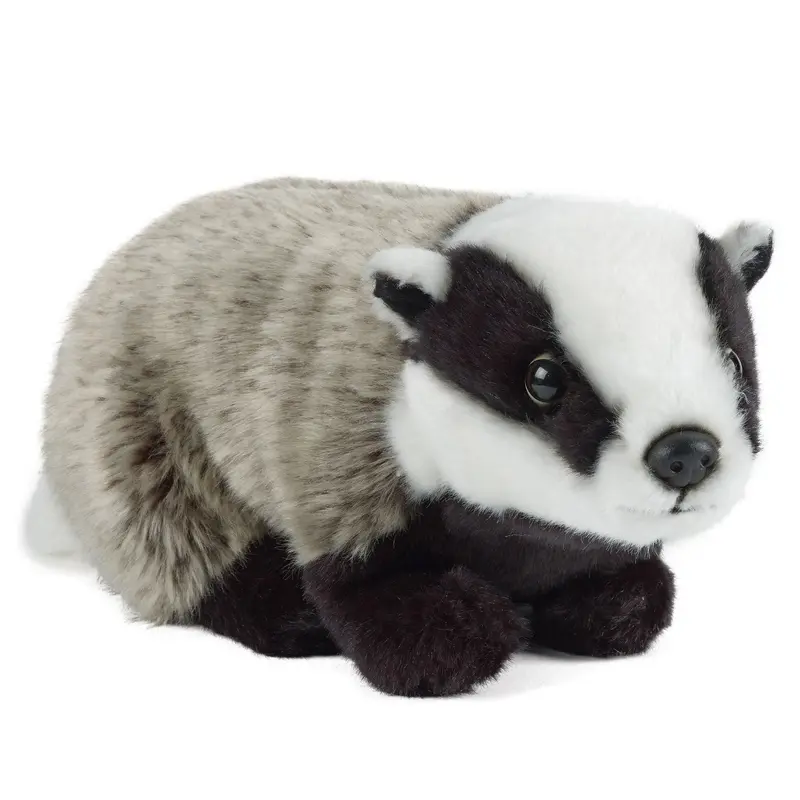 Living Nature AN58 Large Badger Plush