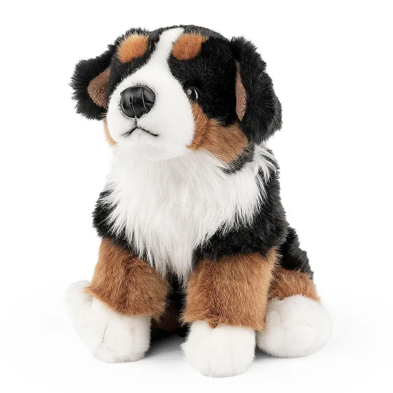 Living Nature Bernese Mountain Dog Sitting 20cm Plush
