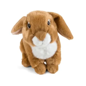 Living Nature Light Brown French Lop-eared Rabbit 22cm Plush
