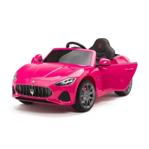 Maserati Grancabrio 12V Battery Ride-on Car with Remote Control - Pink