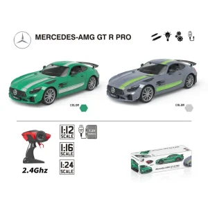 Mercedes-amg Gt R Pro Remote Control Car with Lights 1:16 Scale