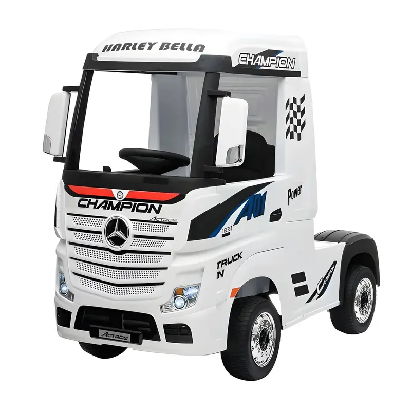 Mercedes-benz Actros Electric 12V Battery Powered Ride-on Truck with Remote Control