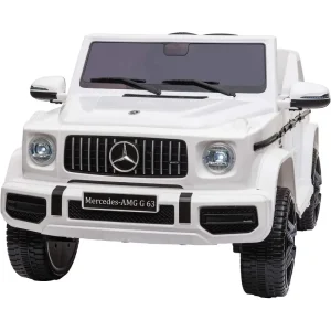 Mercedes-benz AMG G63 Battery Ride-on Car with Remote Control - White