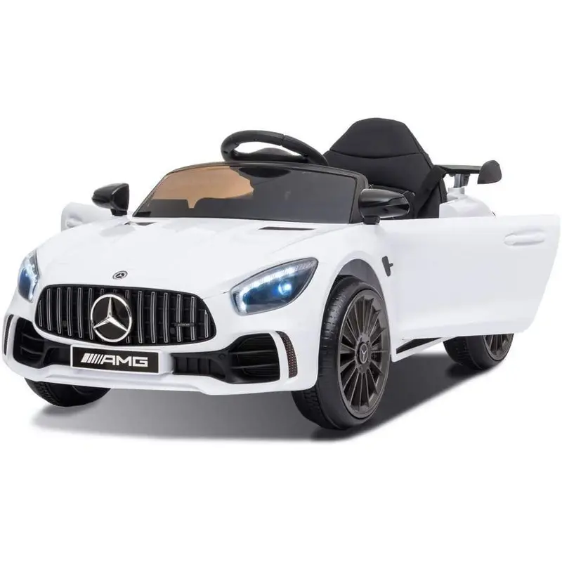 Mercedes-benz AMG GTR 6v Battery Ride-on Car - White