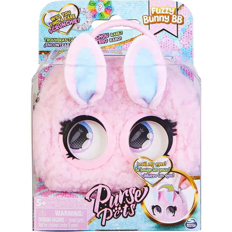 Purse Pets Micro Purse Pets Fuzzy Bunny