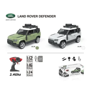 Range Rover Defender Remote Control Car with Lights 1:12 Scale