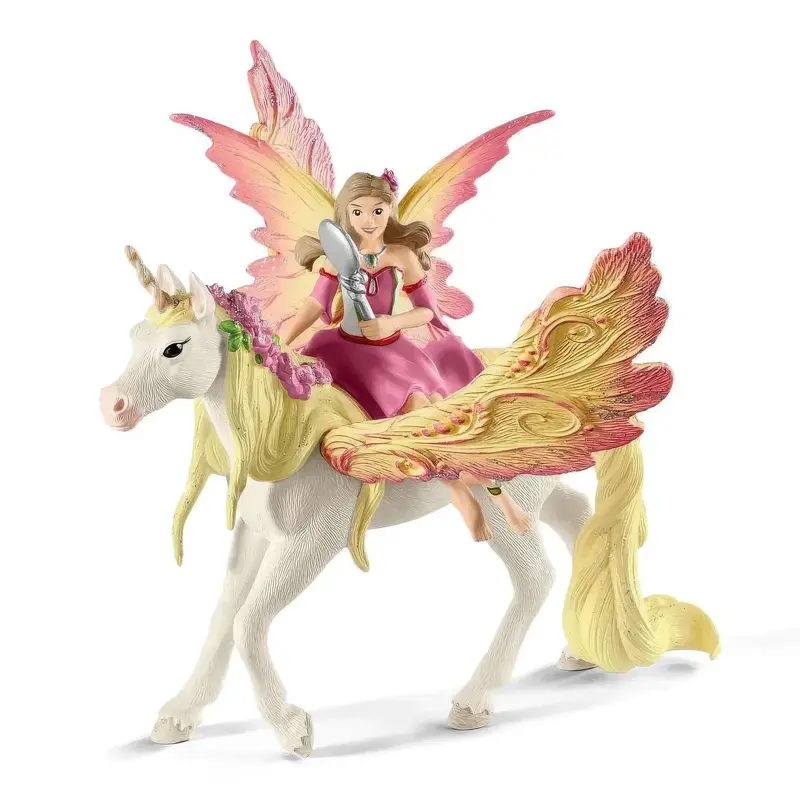 Schleich 70568 Fairy Feya with Pegasus Unicorn Figure