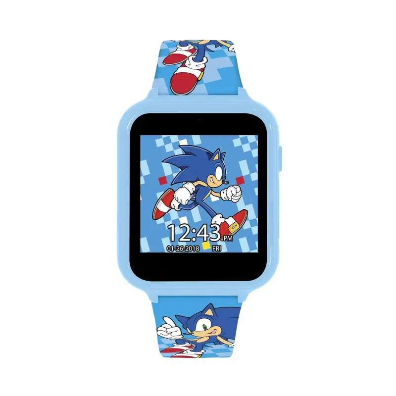 SONIC The Hedgehog Interactive Kids' Silicon Strap Watch
