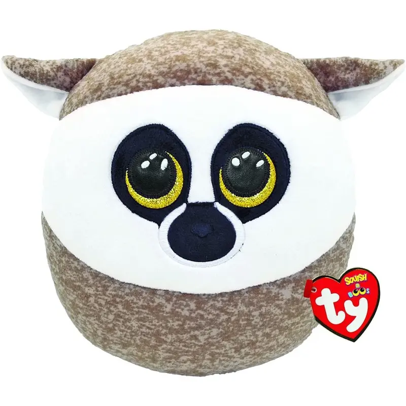 Ty Squish A Boo Linus Lemur 20cm Plush