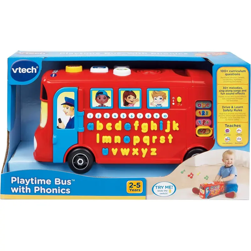 Vtech Playtime Learning Bus with Phonics